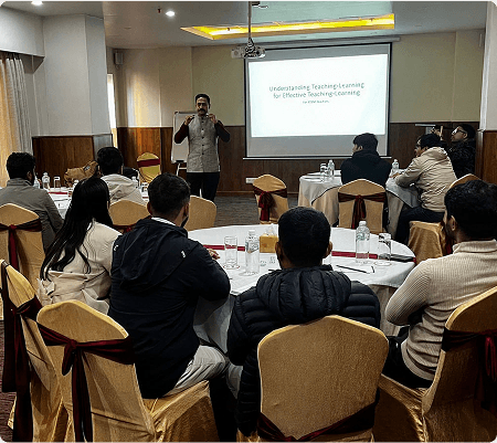 Students learning together