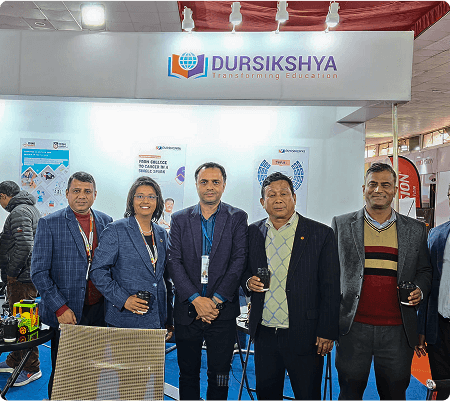 Students learning together