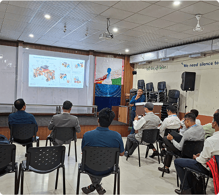 Students learning together