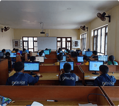 Students learning together